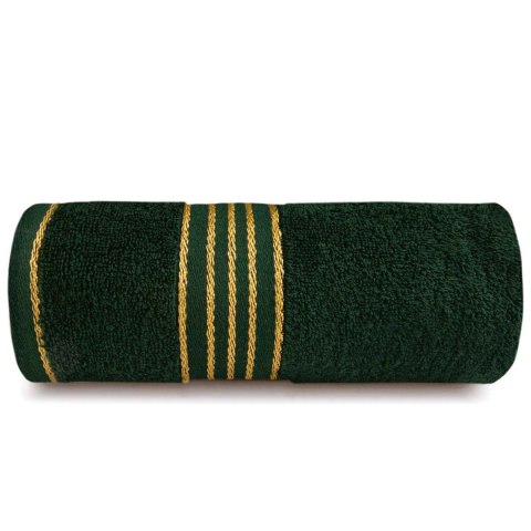 Ręcznik D Bawełna 100% Tiwano Cappuccino + Zieleń Butelkowa (P) 2x30x50+2x50x90+2x70x140 kpl.