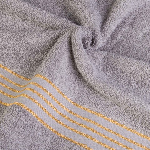 Ręcznik D Bawełna 100% Tiwano Krem + Popiel (P) 2x30x50+2x50x90+2x70x140 kpl.