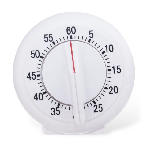 Minutnik Kuchenny Mechaniczny 9 x 5 x 9,5 cm Tworzywo Biały ORION