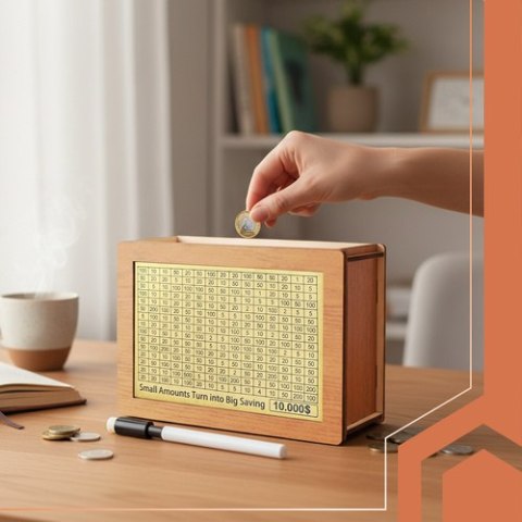 Skarbonka- wyzwanie oszczędzanie Ruhhy 24602