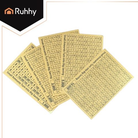 Skarbonka- wyzwanie oszczędzanie Ruhhy 24602