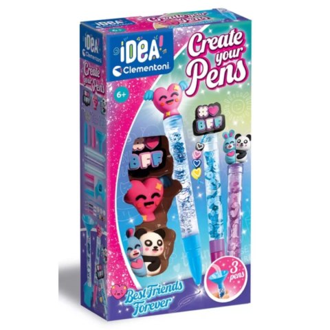 Clementoni zestaw kreatywny mini fabryka długopisów najlepsi przyjaciele