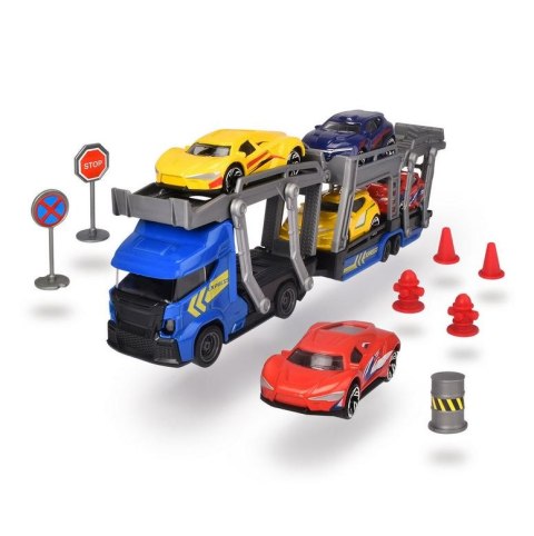 Dickie zestaw z lawetą i 5 autami 374-5012