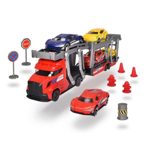 Dickie zestaw z lawetą i 5 autami 374-5012