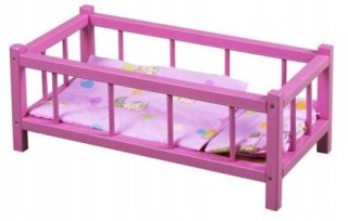 Łóżeczko średnie z pościelą kolor 01622