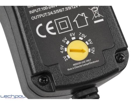 URZ1187 Zasilacz stabilizowany z regulacją Kemot 1500mA