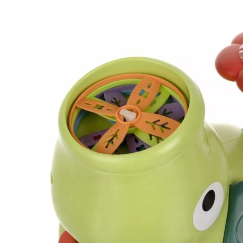 Wyrzutnia latających dysków dla dzieci zabawa na świeżym powietrzu