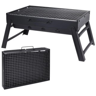 Grill Węglowy ORION Walizka Składany 43 x 29 cm Przenośny Kemping