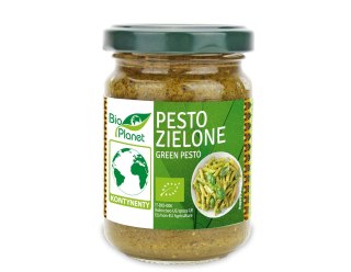 PESTO ZIELONE Z BAZYLII BIO 140 g - BIO PLANET