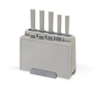 Zestaw noży i desek na podstawce MR-1412-GREY MAESTRO