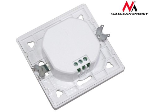 Czujnik ruchu Maclean, mikrofalowy do puszki, zasięg 5m-15m, 1200W, MCE132