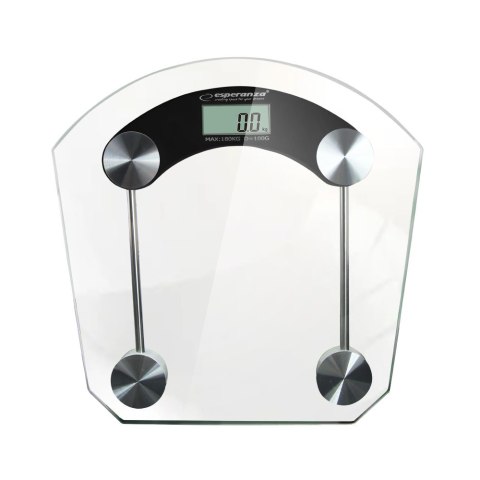 EBS008K Esperanza cyfrowa waga łazienkowa pilates czarna