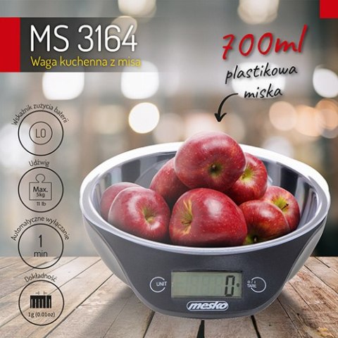 MS 3164 Waga kuchenna z misą