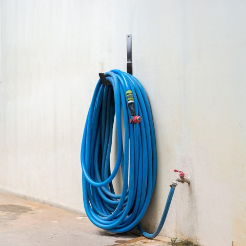 Uchwyt ścienny Maclean, na opony, koła, drabinę, rower, stalowy, max. obciążenie 5kg, MC-483