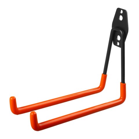 Uchwyt ścienny do garażu Maclean, na opony, narzędzia ogrodnicze, drabinę, węże, rower, max. obciążenie 25kg, MC-444