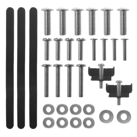 Uniwersalny stojak do TV Maclean, na szafkę RTV, podstawka, max.35 kg, obrót 20 stopnii, dla TV 32-55", MC-132