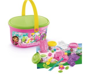 Zestaw z masą plastyczną koci domek gabi - ogród wróżkici