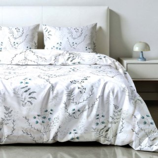Pościel bawełniana AQUA MAVI/160x200 COTTONLOVE EXCLUSIVE
