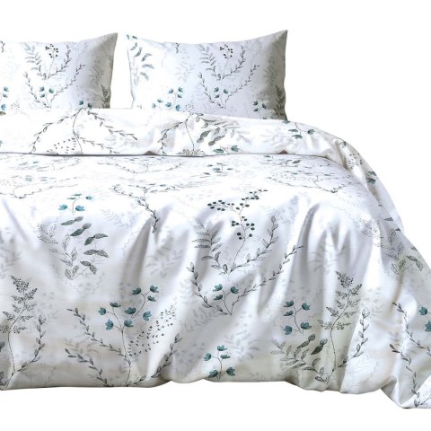 Pościel bawełniana AQUA MAVI/200x220 COTTONLOVE EXCLUSIVE