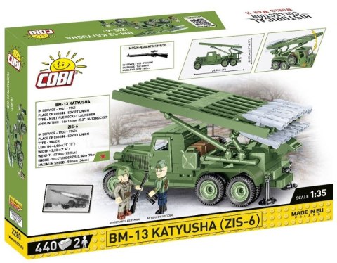 COBI HC WWII BM-13 Katyusha ZIS-6 440kl 2280