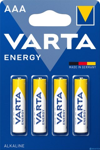4 x baterie R-03 LR03 AAA Value Pack 4103 Varta energy