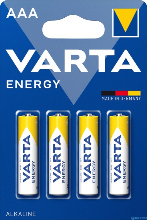 4 x baterie R-03 LR03 AAA Value Pack 4103 Varta energy