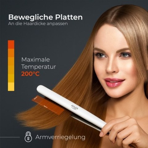 AD 2317 white champagne Prostownica ceramiczna