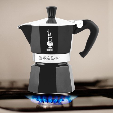 Bialetti kawiarka Moka Express 3tz czarna