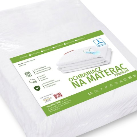 Nakładka, ochraniacz na materac wodoodporna gładka 140x200cm Medicline