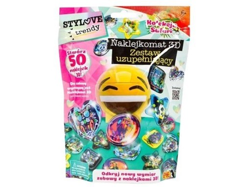 Zestaw uzupełniający naklejkomat - kolekcja safari