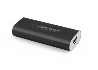 EMP105K Esperanza power bank 4400mah hadron czarny