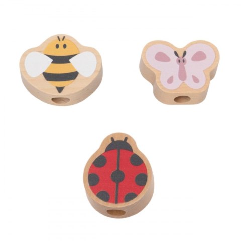 VIGA PolarB Drewniane Kolorowe Koła Zębate Montessori