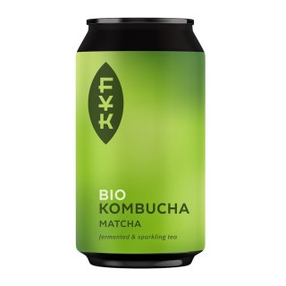 KOMBUCHA HERBATA MATCHA BEZGLUTENOWA BIO 330 ml - FOREVER YOUNG KOMBUCHA