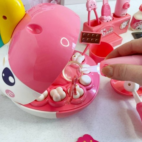 WOOPIE Zestaw Małego Dentysty Głowa Jednorożca Akcesoria