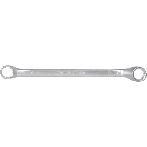 Klucz oczkowy odgięty 16*17, din 838, cv, proline