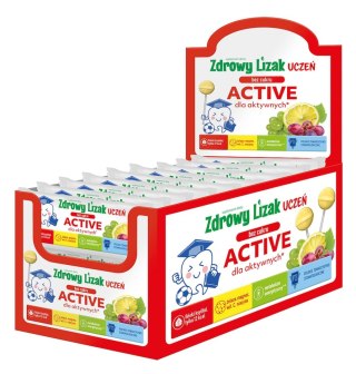 LIZAK O SMAKU WINOGRONO - CYTRYNA DLA AKTYWNYCH BEZ CUKRU BEZGLUTENOWY 6 g - MNIAM MNIAM STARPHARMA (UCZEŃ ACTIVE)