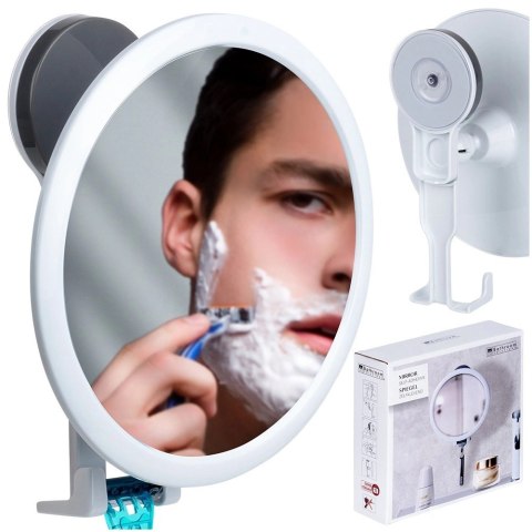 Lusterko kosmetyczne z przyssawką