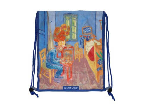 Worek na plecy - V. van Gogh, Pokój (CARMANI)