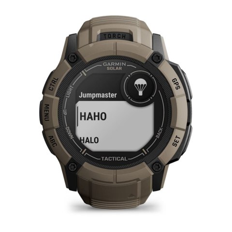 Zegarek sportowy Garmin Instinct 2X Solar Tactical Edition 50mm Zielony