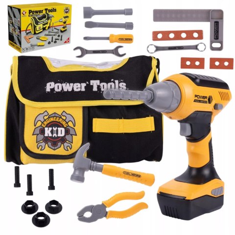 Zestaw Narzędzi dla Dzieci 21 el. z Torbą - Mały Majsterkowicz