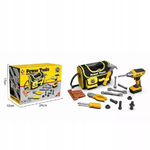 Zestaw Narzędzi dla Dzieci 21 el. z Torbą - Mały Majsterkowicz