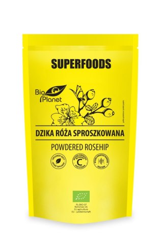 DZIKA RÓŻA SPROSZKOWANA BIO 150 g - BIO PLANET SUPERFOODS