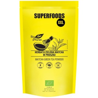 HERBATA ZIELONA MATCHA BIO 500 g - BIO PLANET SUPERFOODS