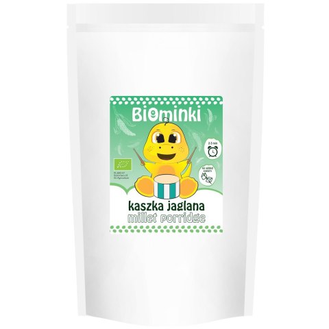 KASZKA JAGLANA BEZ DODATKU CUKRÓW BIO 500 g - BIOMINKI