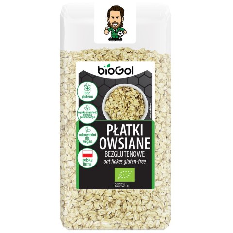PŁATKI OWSIANE BEZGLUTENOWE BIO 300 g - BIOGOL