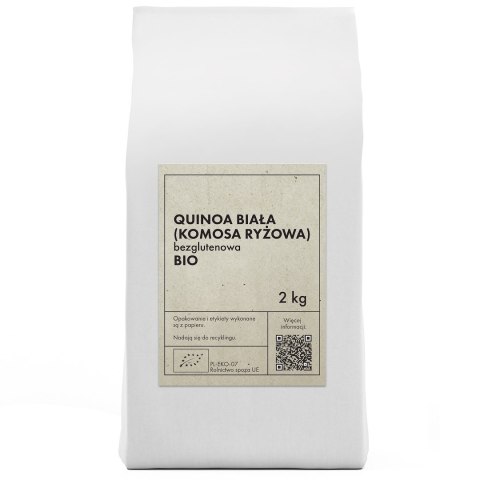 QUINOA BIAŁA (KOMOSA RYŻOWA) BEZGLUTENOWA BIO 2 kg - THE PLANET