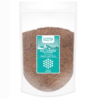 SÓL CZARNA KALA NAMAK DROBNO MIELONA 1 kg - CRYSTALLINE PLANET