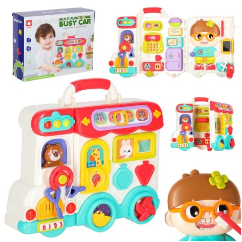 Tablica manipulacyjna interaktywna samochód światło dźwięk