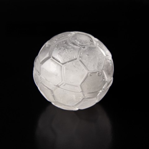 Zestaw Kibica - szklanka do whisky z piłką i forma do lodu piłki