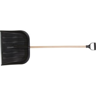 Łopata śnieg.sz.485mm w.395mm pl.cz.okucie bl.+t.drew.+rączk